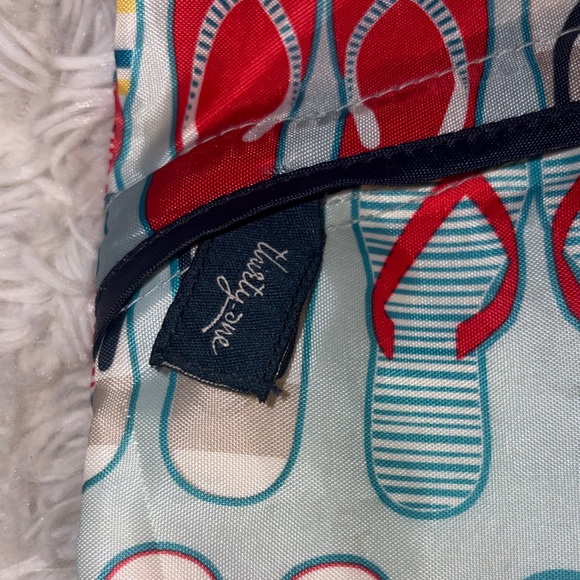 Flip Flop Pattern Drawstring Thirty one Bag - Picture 4 of 9